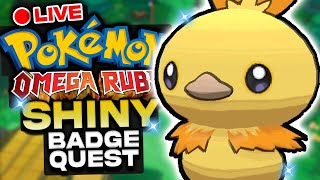 Pokemon Omega Ruby - ShinyLocke Badge Quest (7,800+ Encounters)