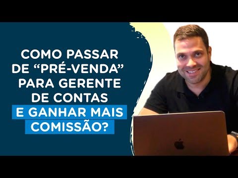 Vídeo: Como Se Tornar Um Gerente De Conta