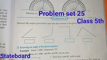 Problem set 25 Class 5th Maths