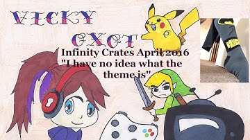 Infinity Crates Unboxing April 2016 - "I have socks with capes"