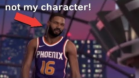 NBA 2K19 character face deleted?
