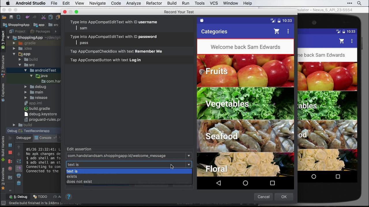 Espresso Test Recorder - 1. Recording an Espresso Test - YouTube