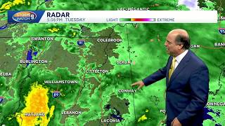 Video: Rain moves out overnight