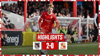 Extended Highlights: Grimsby Town vs Swindon Town