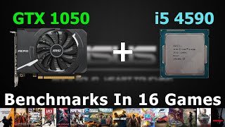 Can This PC Still Play Games? i5 4590 + GTX 1050 - Test In 16 Games