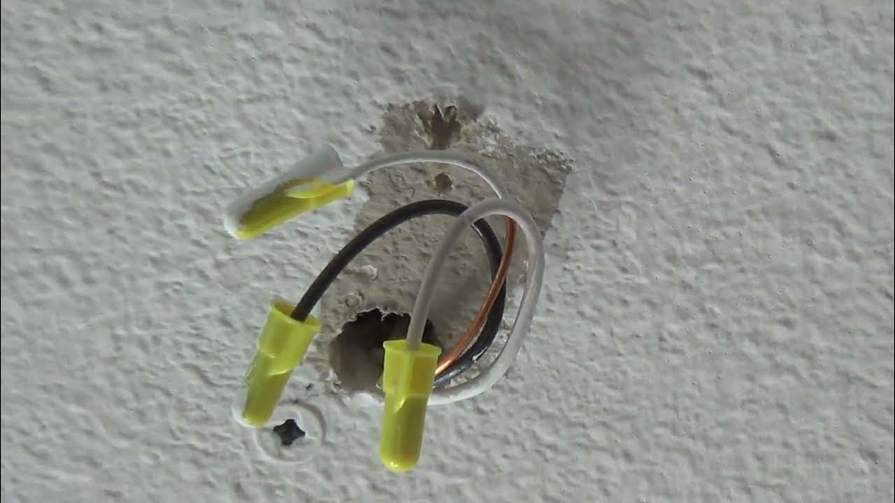 how-to-install-kitchen-light-fixture-for-dummies-youtube