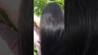 naturalne długie włosy natural long hair #healthyhair #longhair #noalcohol #nomeat #nofilter