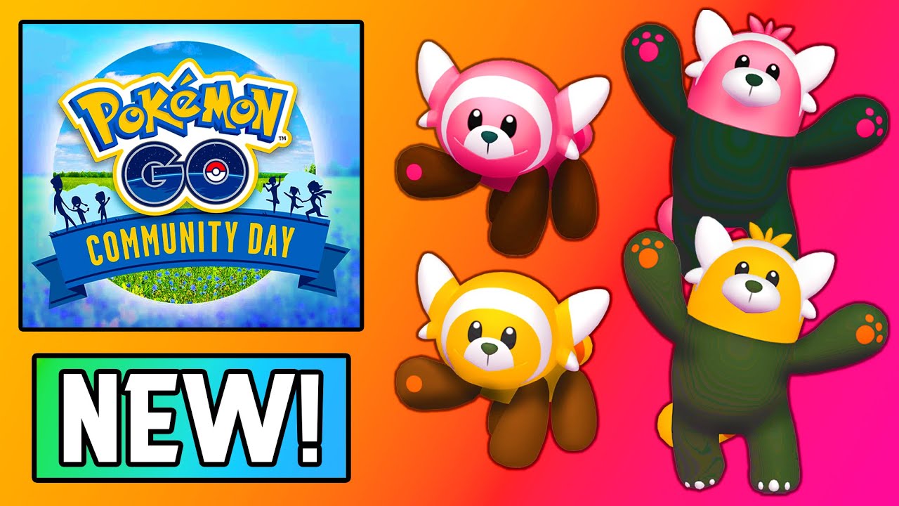 STUFFUL COMMUNITY DAY ANNOUNCED! (Pokémon GO) YouTube