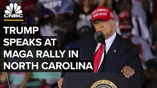 President Trump speaks at Make America Great Again rally in North Carolina — 11\/2\/2020