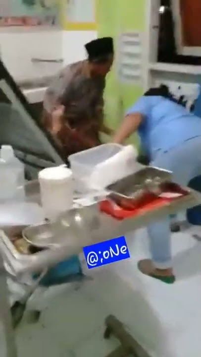 Jatuh dari ranjang Rumah Sakit tapi lucu
