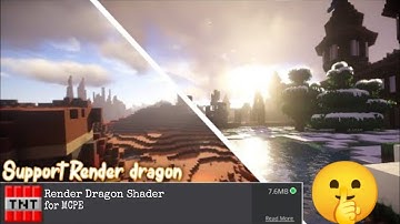 Real Render Dragon Shader For MCPE 1.18+ working on Render Dragon update 🤫😉🤫
