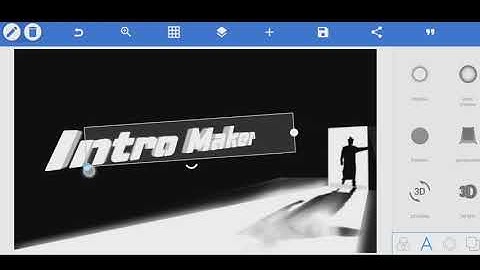 How to make intro maker Cinematic intro tutorial in kinemaster and pixellab : intro maker sk