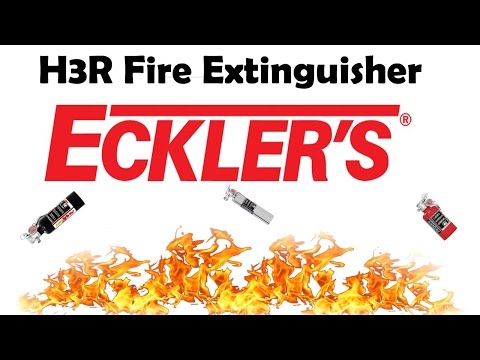 Chrome Fire Extinguisher Classic Car