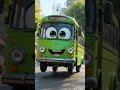 Wheels On The Bus 🚍 #shorts #wheelsonthebus #nurseryrhymes #kidssongs #toonzywheelskids