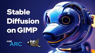 Using Stable Diffusion on GIMP with Intel Arc Graphics