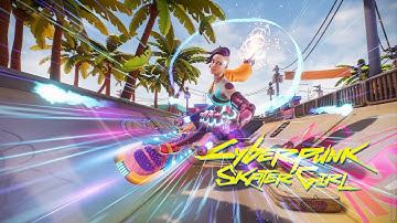 3D Model and Environment - Сyberpunk Girl - Unity / Unreal