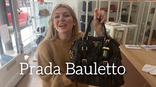 Prada Bauletto Handbag 386419