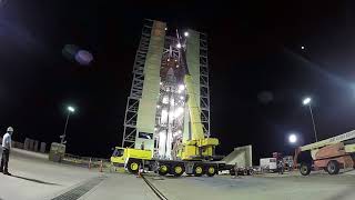 ORS-5 SensorSat launch time-lapse
