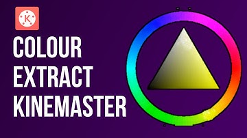 How to extract color from colour Palette in kinemaster || Rk editing Tv