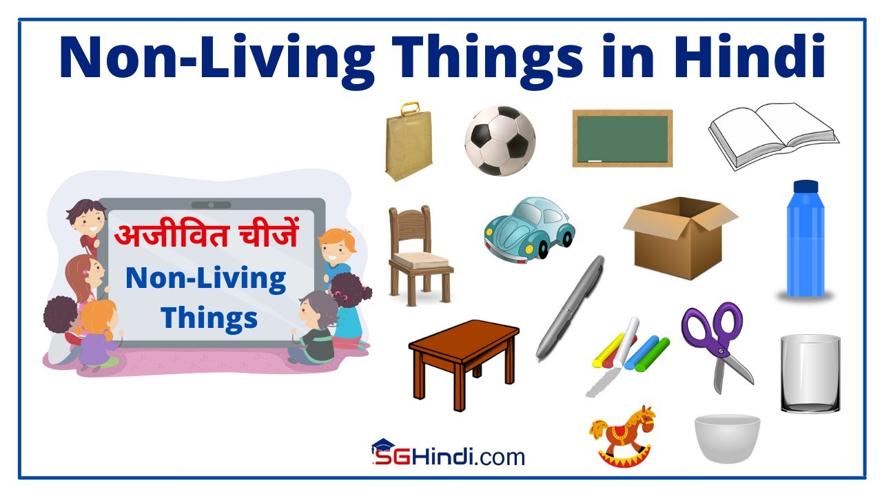 Non-Living Things | अजीवित चीजें । Non-Living Things ...