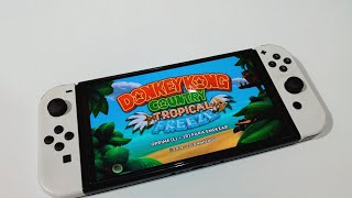 Así Se Ve Donkey Kong Country Tropical Freeze En NINTENDO SWITCH OLED Gameplay