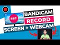 Bandicam Screen Recorder Record Screen Webcam Get Two Videos 