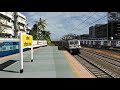 59439 Mumbai Central Ahmedbad Pass l Mumbai Central To Borivali #train #msts #indianrailways