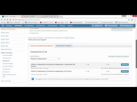 01  Installing ConnectorJ