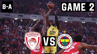 Olympiacos - Fenerbahce 78-82 | Full Highlights | Euroleague Playoffs Game 2 | 29.04.2023