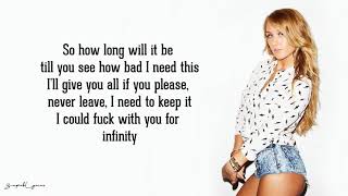 Video thumbnail of "Infinity - Niykee Heaton (Lyrics)"