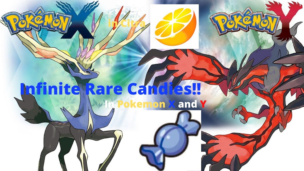 where to find rare candies in pokemon x