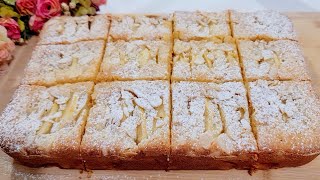 BOLO DE MAÇÃ FRANGIPANE! DELICIOSO E SUPER FÁCIL .