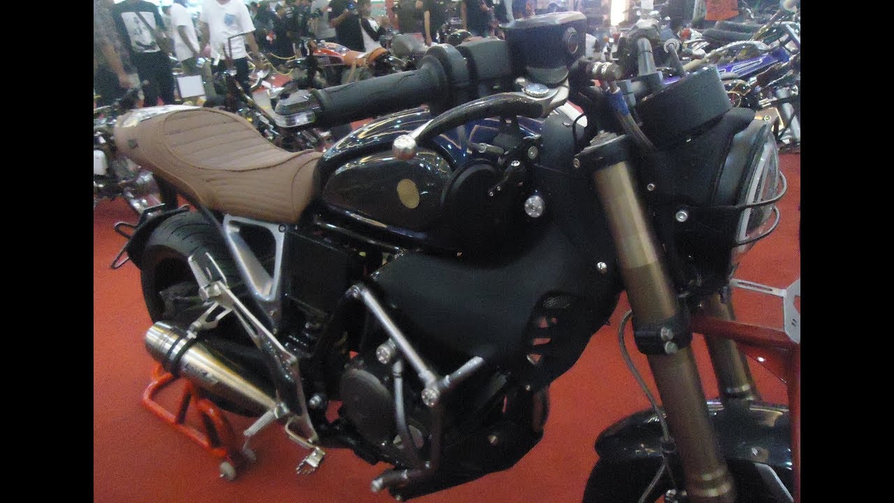 Modif Yamaha Scorpio Custom Ducati Scrambler Replica YouTube