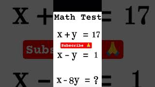 MATH TEST 🤯 || Maths Tricks || #maths #shorts #mathas #trending #youtubeshorts #viral #mathematics