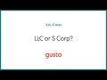 LLC vs. S Corporation: What's the Difference for Small Business Owners?