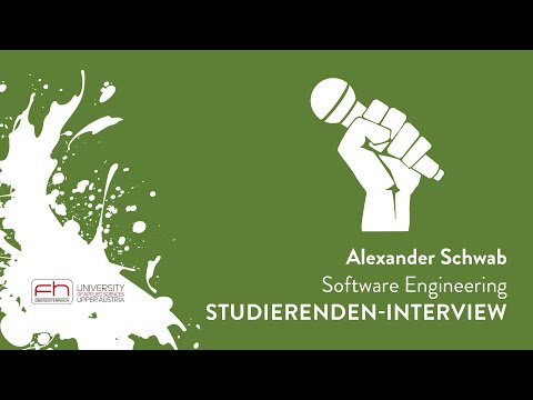 FH OÖ-Student Alexander Schwab (Software Engineering) im Interview #SE