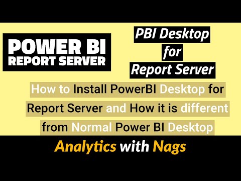 Power BI Desktop Installation for Report Server