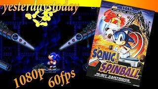 Sonic Spinball Gameplay (Mega Drive/Genesis) [HD 1080p @ 60fps] by Yesterdays Today 109 views 6 years ago 10 minutes, 40 seconds