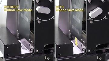 Automatic Ribbon Saving Mode with POSTEK OX Series