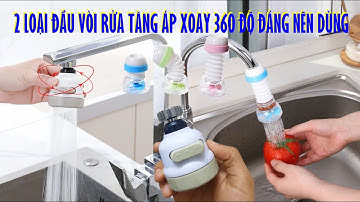 ĐẦU VÒI RỬA BÁT TĂNG ÁP SIÊU MẠNH 3 CHẾ ĐỘ PHUN