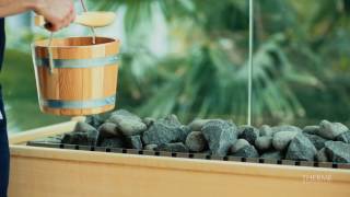 Sauna Amazon: relaxare la 70 de grade Celsius într-un decor tropical Sauna Amazon: relaxare la 70 de grade Celsius într-un decor tropical