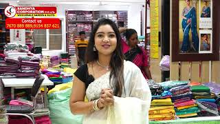 SANDHYA CORPORATION PVT LTD THE BEST PLACE FOR WHOLE SALE &amp; NEW SAREE BUSINESS