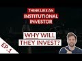 Invest Like A Fund Manager Ep 1:   #1 Reason WHY Institutions Will Invest