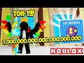 ТОП-1! 1,000,000,000,000,000,000,000 ЛВЛ БОНУС В СИМУЛЯТОРЕ РАСПАКОВКИ! ROBLOX Unboxing Simulator