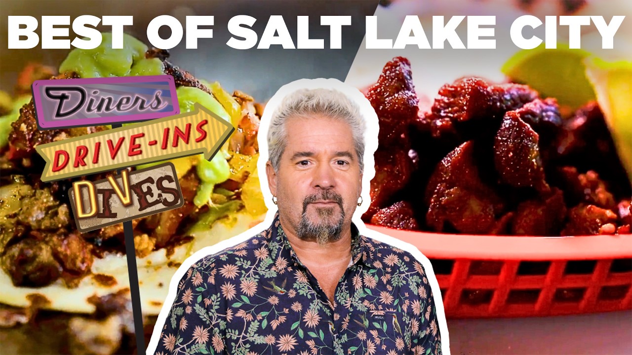 Top Videos in Salt Lake City with Guy Fieri 🔥 | Diners, Drive-Ins and Dives