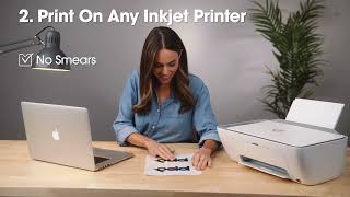 How to Use Sticker Paper for Inkjet Printers by PPD