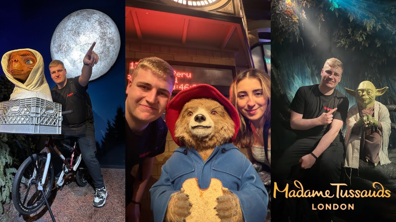 Видеоблог о лондонском музее мадам Тюссо, 2026 год || Один из лучших скрытых аттракционов Великоб...