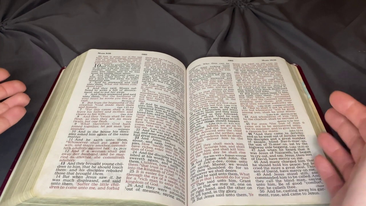 ASMR Whispering Mark 9 And 10 Christian ASMR Bible Reading YouTube ASMR Whispering Mark 9 And 10 Christian ASMR Bible Reading YouTube