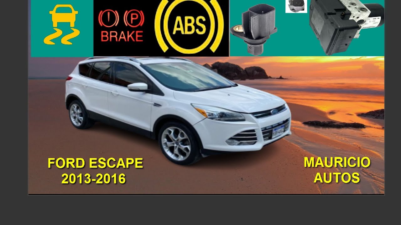 FORD ESCAPE MODULO ABS YouTube