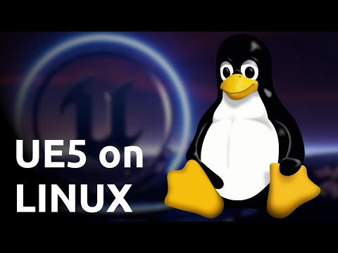 Unreal Engine 5 on Linux: compile source code + import assets from the Epic Games Launcher